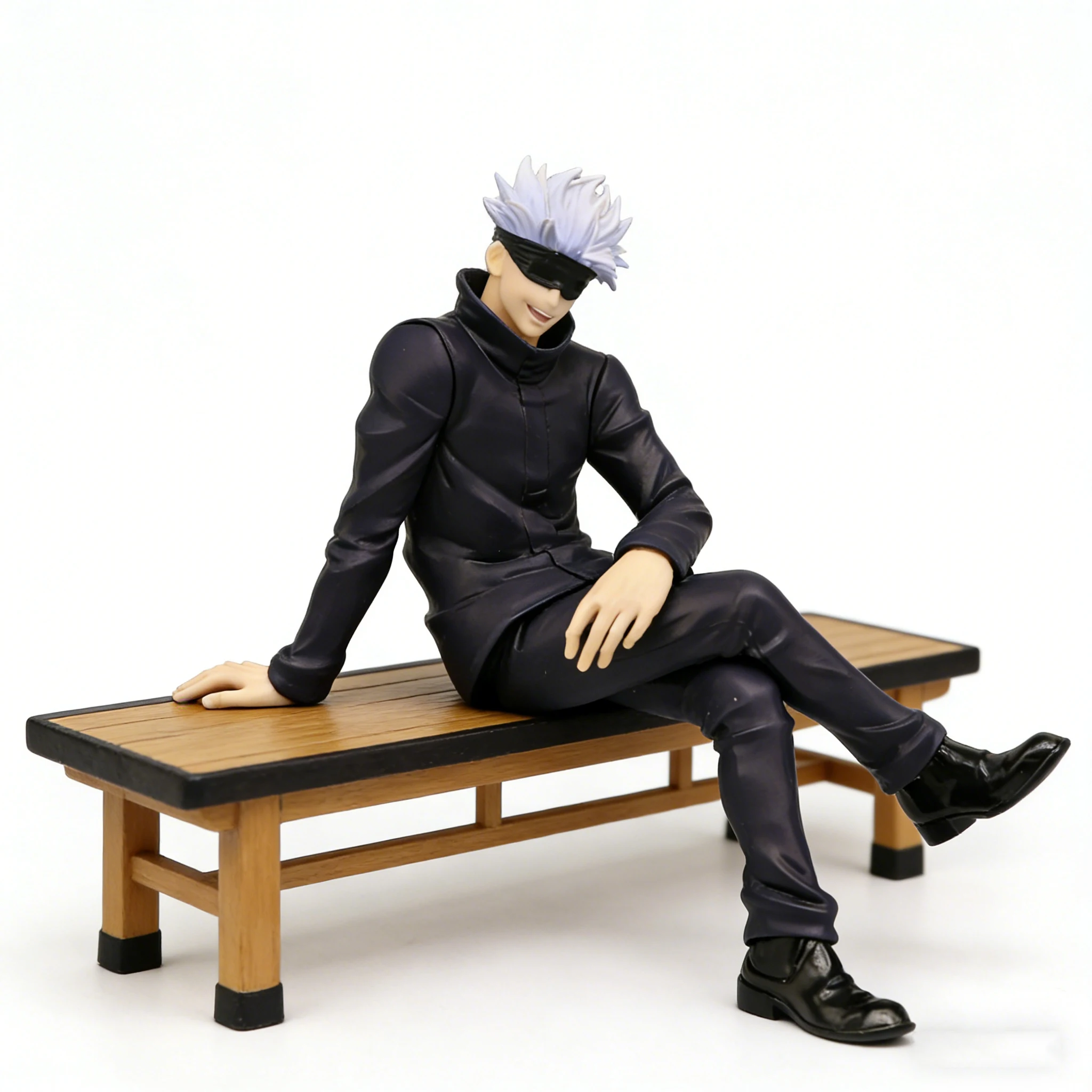13cm Japanese Anime Jujutsu Kaisen Figure Gojo Satoru Action Figure PVC Model Toys Collectible Statue Noodle Stopper Kids Gift photo 1