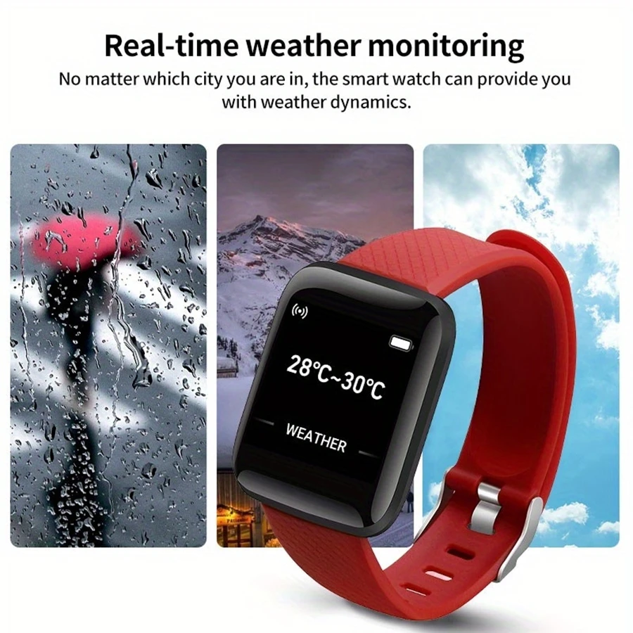 Smartwatch Men Women Wristwatches Smart Watch Message Fitness Monitor Bracelet Birthday Gift Electronic Clock For Android IOS photo 5