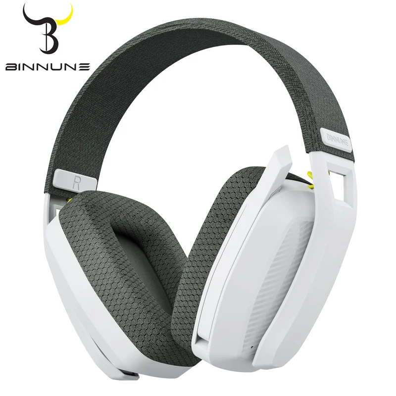 BINNUNE BW06 Bluetooth Headsets Gamer with Mic for PS5 PS4 PC Mac Playstation Wireless 2.4GHz Gaming Headphone with Microphone photo 1