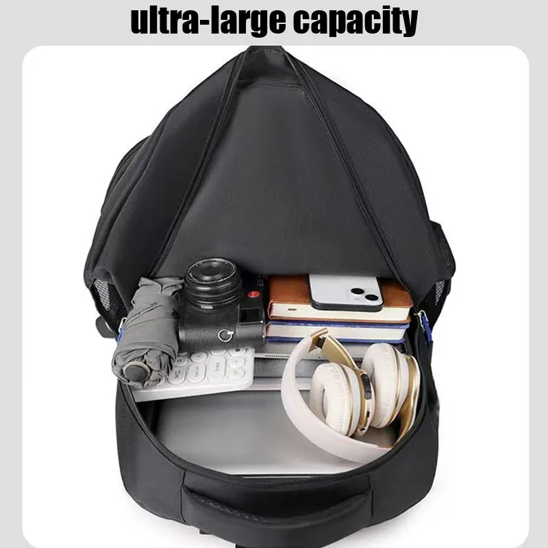 Unisex Sport Oxford Backpack Large Capacity Lightweight Water Resistant Casual Daily School Travel Laptop Rucksack Bag photo 2