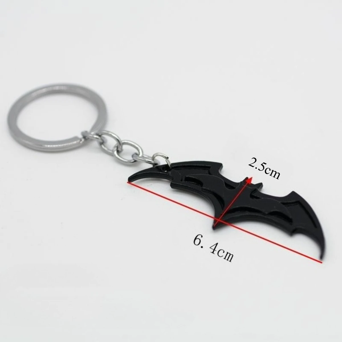 Bat keychain anime creative keychain high-end car couple men and women keychain bat photo 6