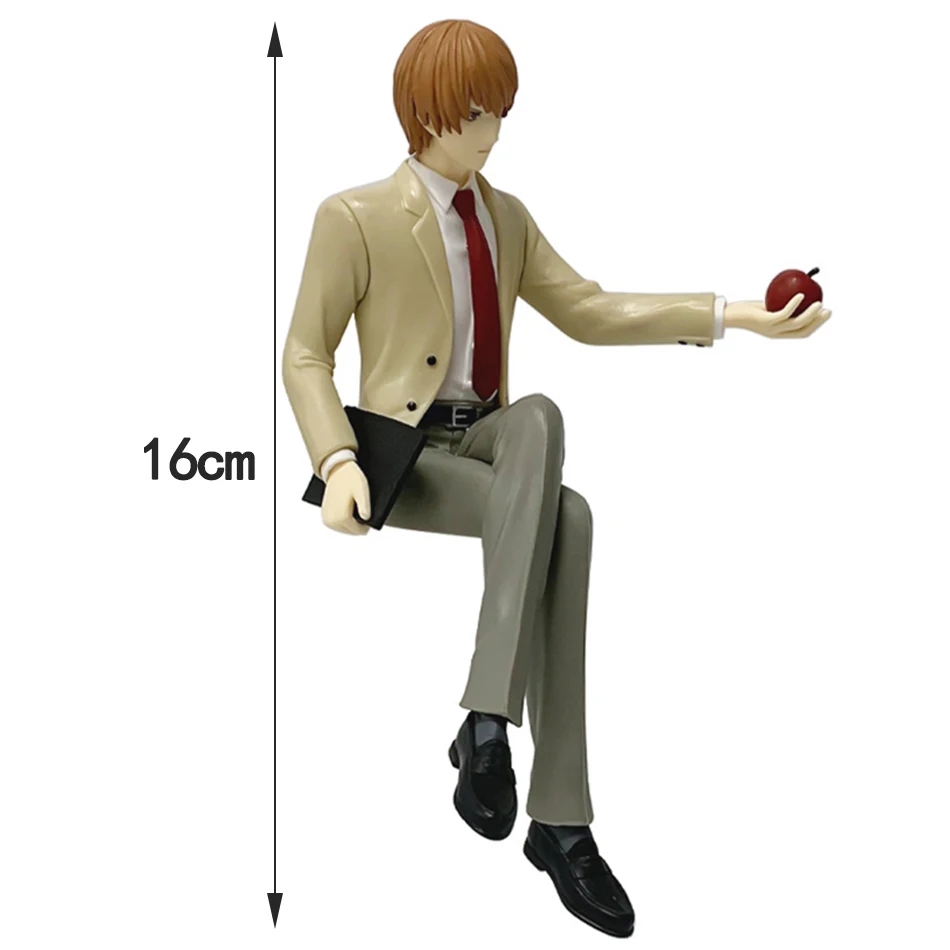 16CM Anime DEATH NOTE RYagami Light Noodle Stopper Figure Model Desktop Decorate Hobbies Collectible Christmas And Birthday Gift photo 4