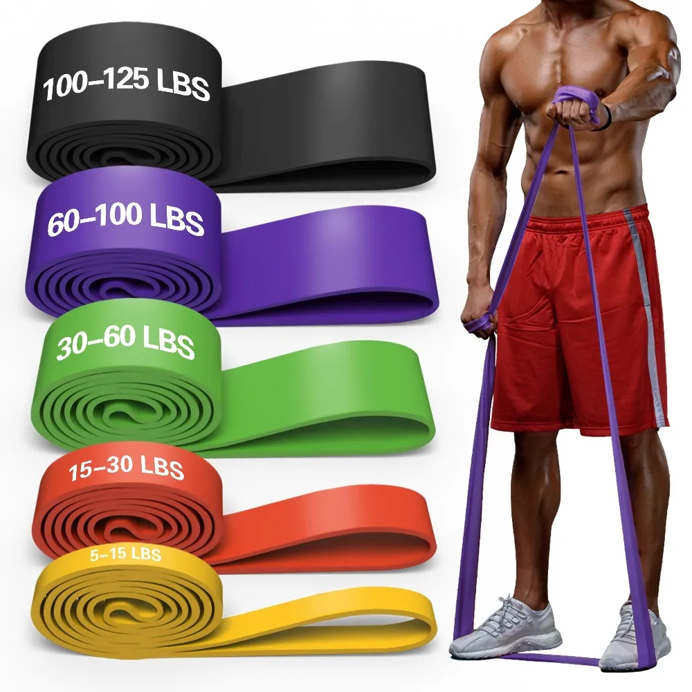 1pc Sports Yoga Resistance Bands, Fitness Pull Belt, Suitable for Yoga, Strength Training, Body Stretching Yoga  Exercise Bands photo 1