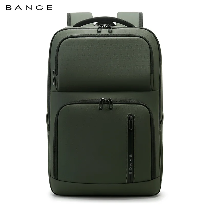 BANGE New Large Capacity Daily 15.6inch Light Waterproof Business Laptop Men Backpack photo 5