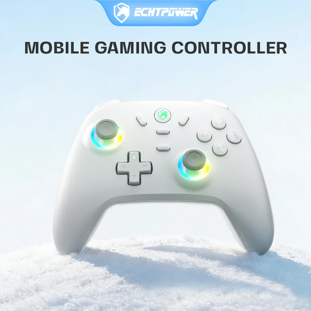 ECHTPower PC Game Controller with Hall Effect Joysticks (Zero Drift), Durable Hair Triggers & Adjustable Vibration – Wired Gamin photo 3