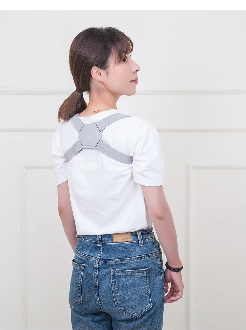 Smart Posture Belt Intelligent Iduction Type Corrector Vibration Reminder Anti Hunchback for Adult Smart Posture Belt photo 6
