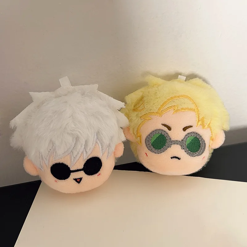 Anime Jujustu Kaisens Plush Pendant Keychain Gojo Satoru School Bag Backpack Geto Suguru Cute Jewelry Kid Christmas Gift photo 3