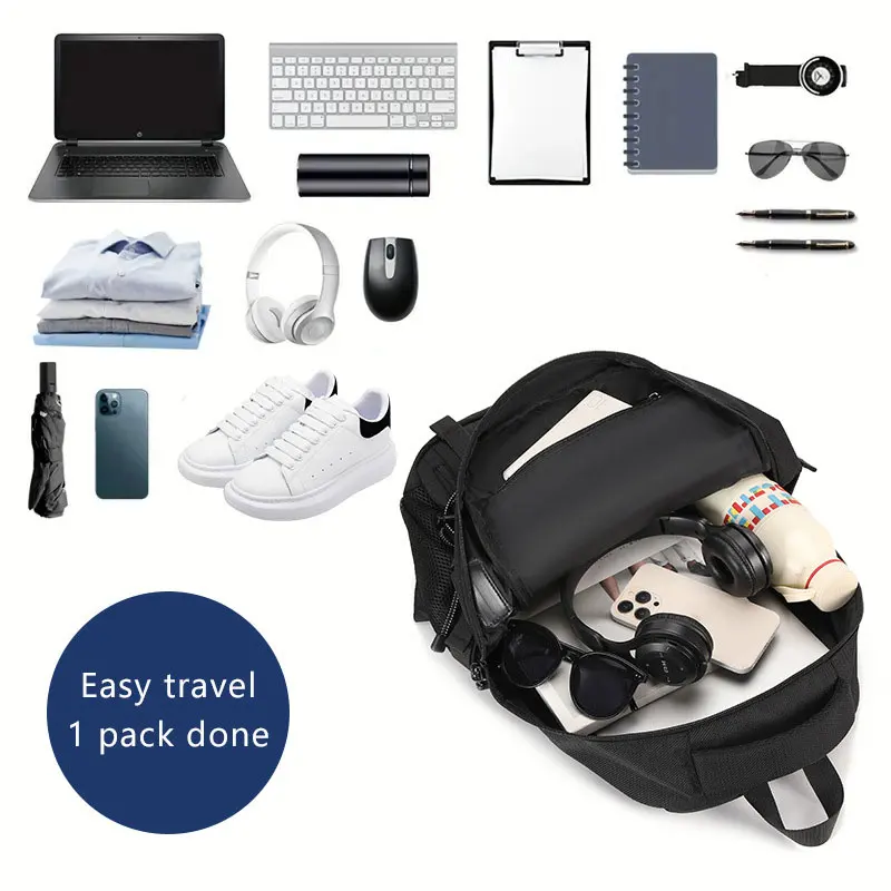 New Travel Backpack for Women and Men Large Capacity Outdoor Hiking Mountaineering Backpacks Business Trip 16 inch Laptop Bag photo 5