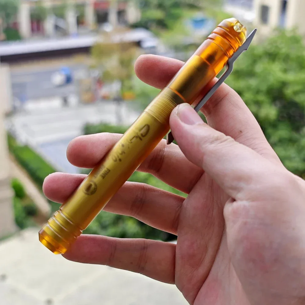 EDC Ultem Imported PEI Titanium Alloy Pen With Collection Writing Multi-functional Portable Outdoor EDC Tools photo 4