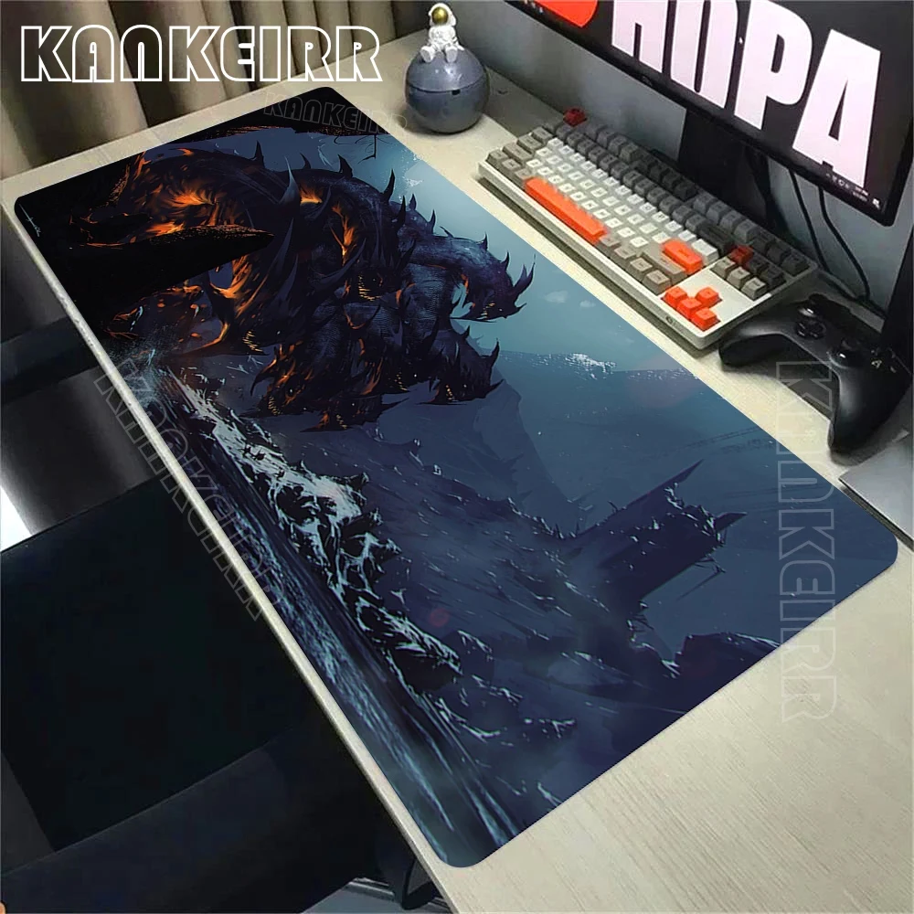 Dark Souls XXL MousePad Keyboard pad Anti-slip Laptop Office Mouse Mat PC Cabinet Pads Desk Accessories Gamer Large Mouse Pad photo 2