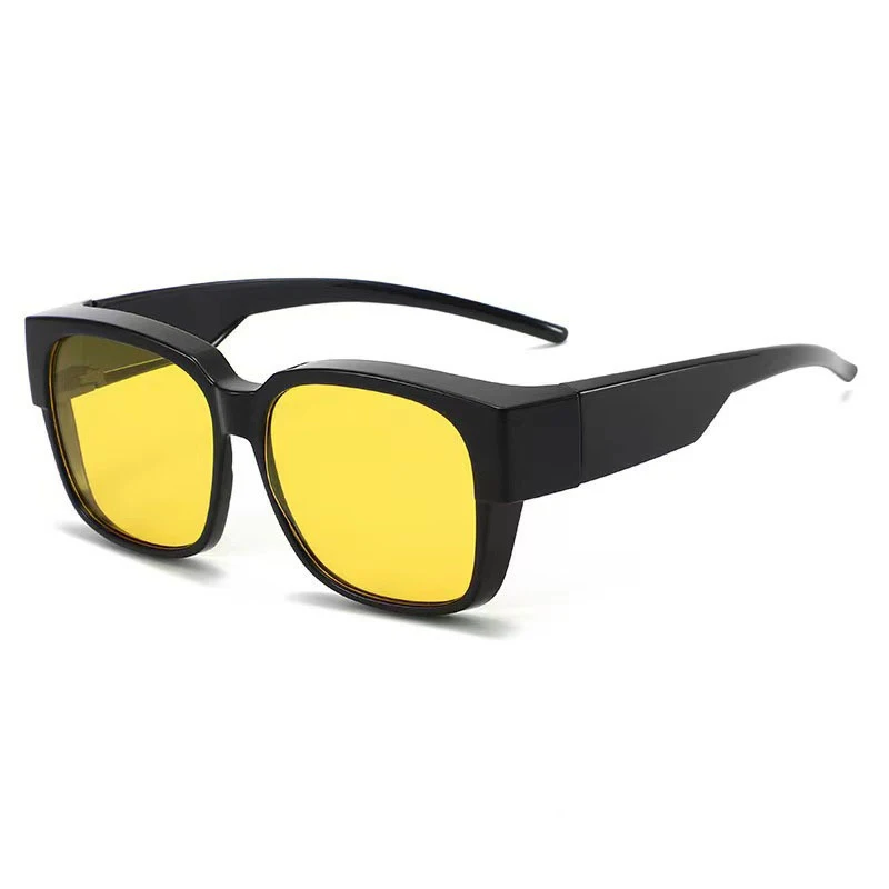 New Fashion Polarized Sunglasses Cover Over Myopia Prescription Glasses Portable Men Women Vintage Fishing Driving Eyewear photo 5