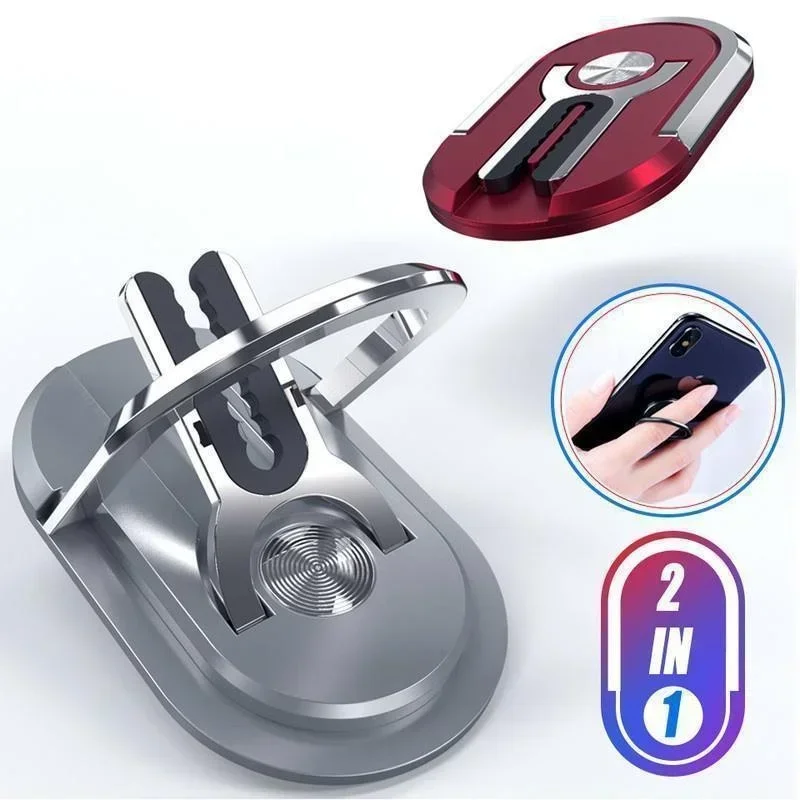 360 Degree Ring Holder Phone Stand Universal Multipurpose Mount Car Air Vent Stand Ring Phone Holder photo 2