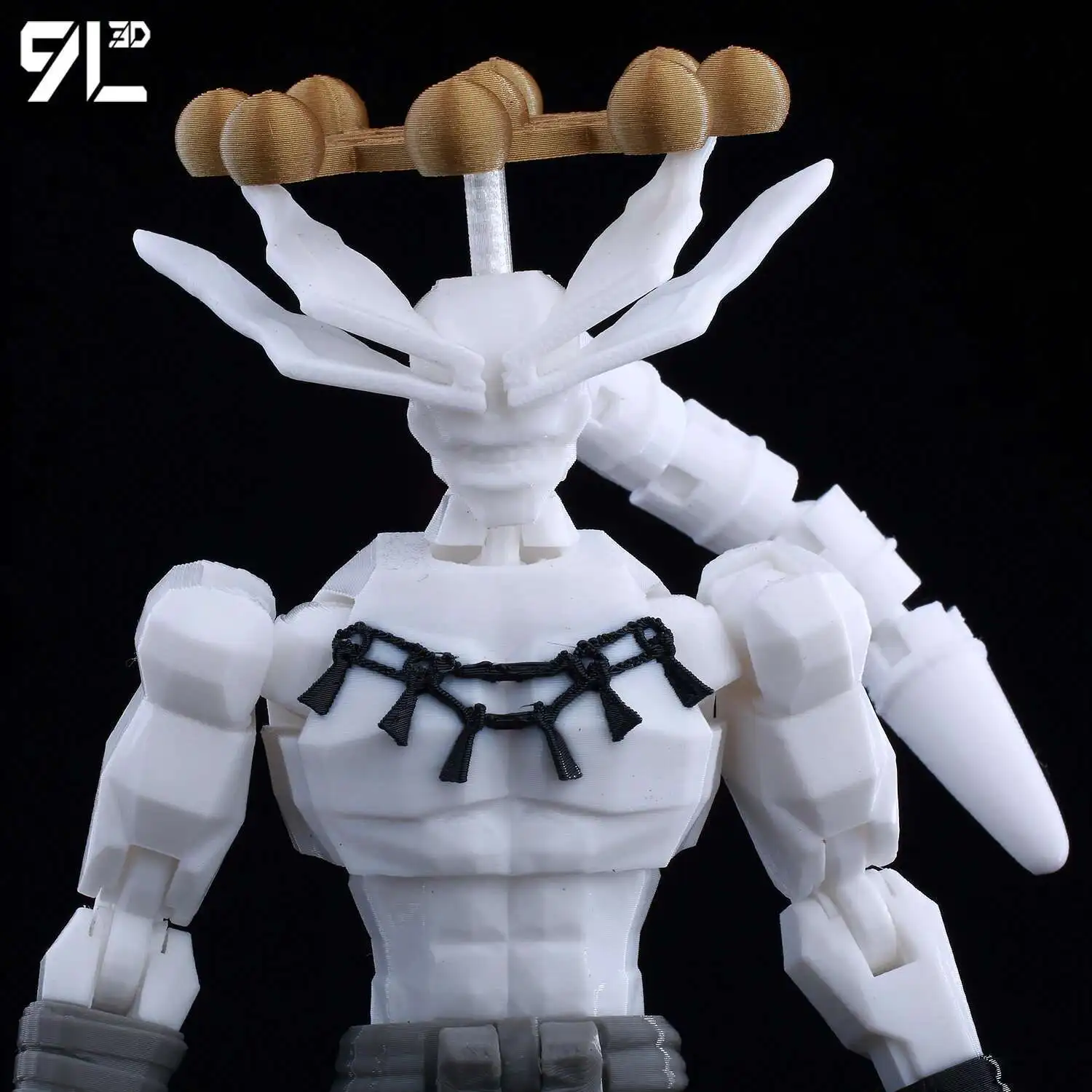 9L3D Printed Jujutsu Kaisen Mahoraga Figure Dummy13 Lucky13 Multi-Jointed Poseable Anime Model Collectible Toy Gift photo 6