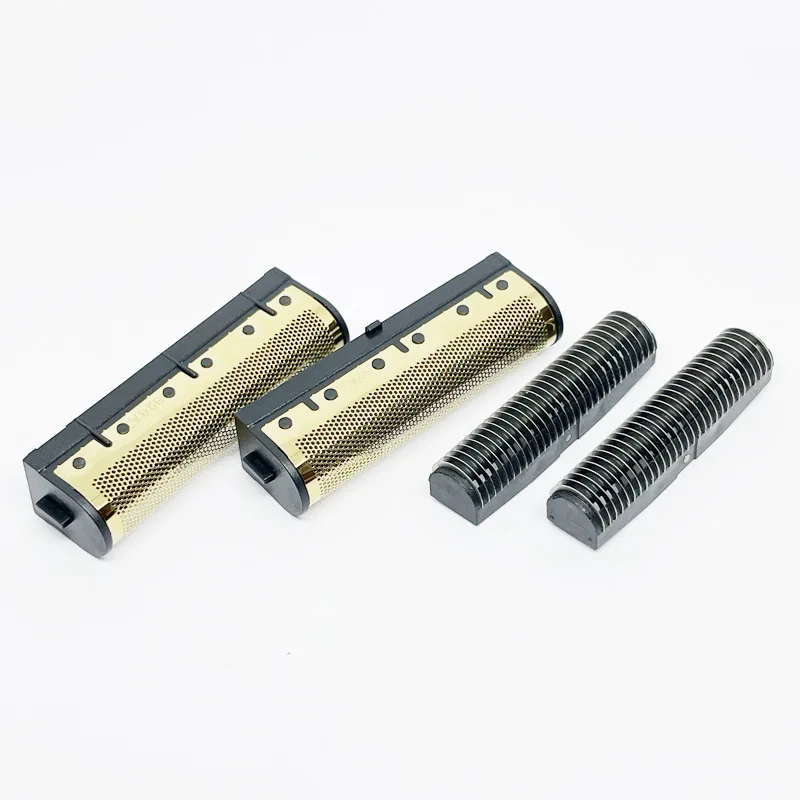2Pcs Barber Tool Set Replacement Cutters And Foil For Andis 17260/17155 LK2208 Shavers With 360° Rotating Bearing Cleaning Brush photo 5