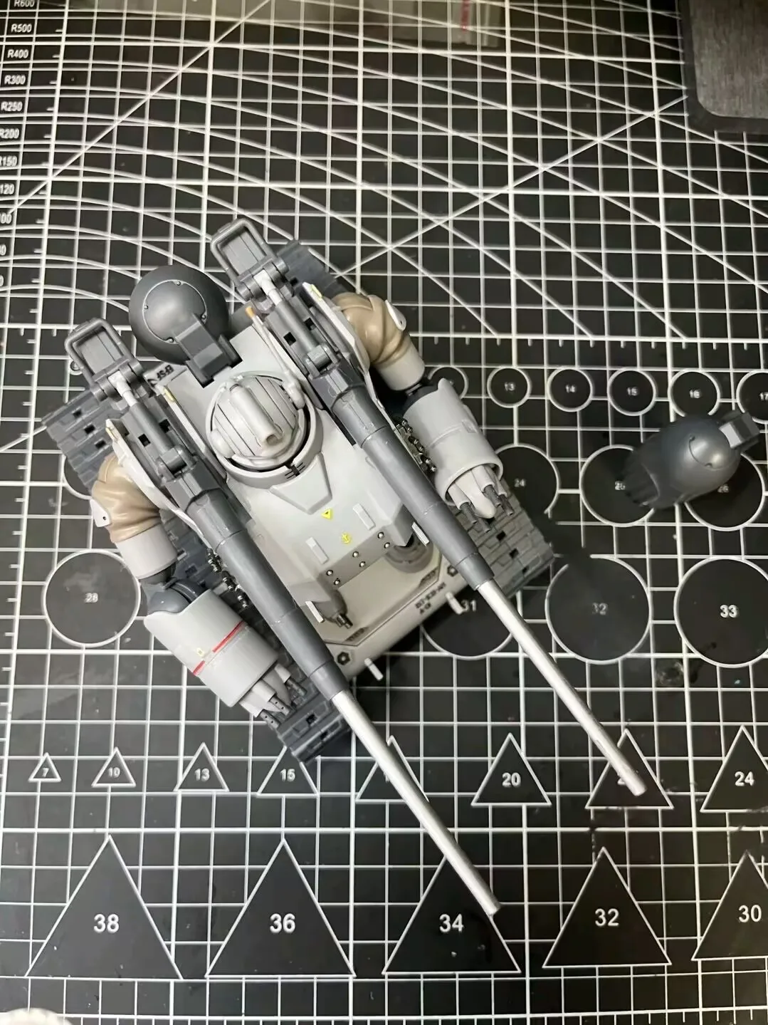 In Stock GB Model HG GTO 1/144 RTX-65 Early Type Guntank  Assembly Model Kits Anime Action Figure Robot Plastic Model Gift Toys photo 4