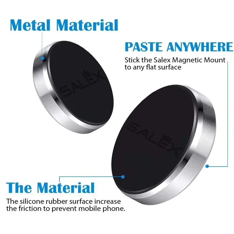 Magnetic Car Phone Holder Universal Car Phone Stand for iPhone Xiaomi Huawei Samsung Dashboard Wall Mounted Car Magnet Sticker photo 3