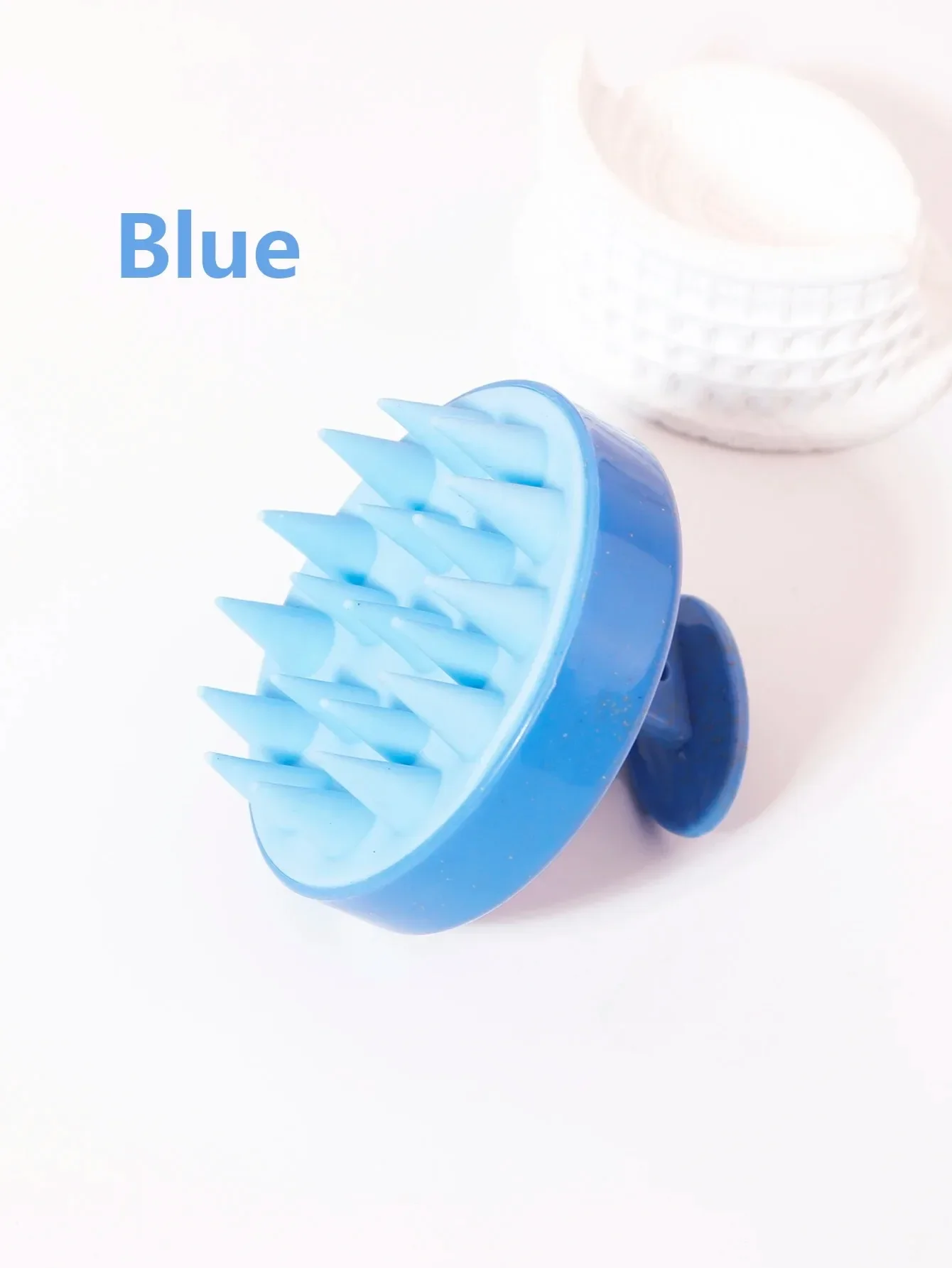 Hair Wash Brush, Silicone Scalp Massage Comb, Soft Body Massage Brush, Beauty and Hairdressing Tool, Shower SPA Comb photo 6
