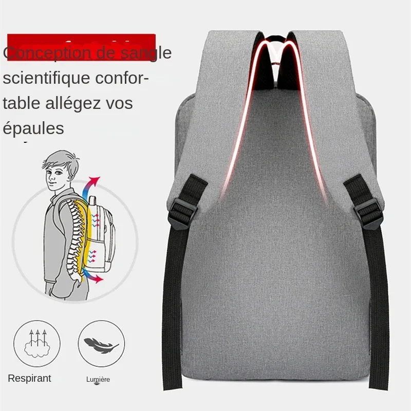 Waterproof Business Backpack Men USB School Backpacks 15.6 Inch Laptop Backpack Large Capacity Bagpacks for Men Back Pack Bags photo 3