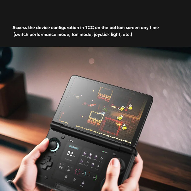 AYN THOR Flip Up Handheld Game Console 6''IPS 4K Ultra HD Screen Game Console Support Wi-Fi7+BT5.3 The Best Gift for A Friend Pocket Player Console photo 6