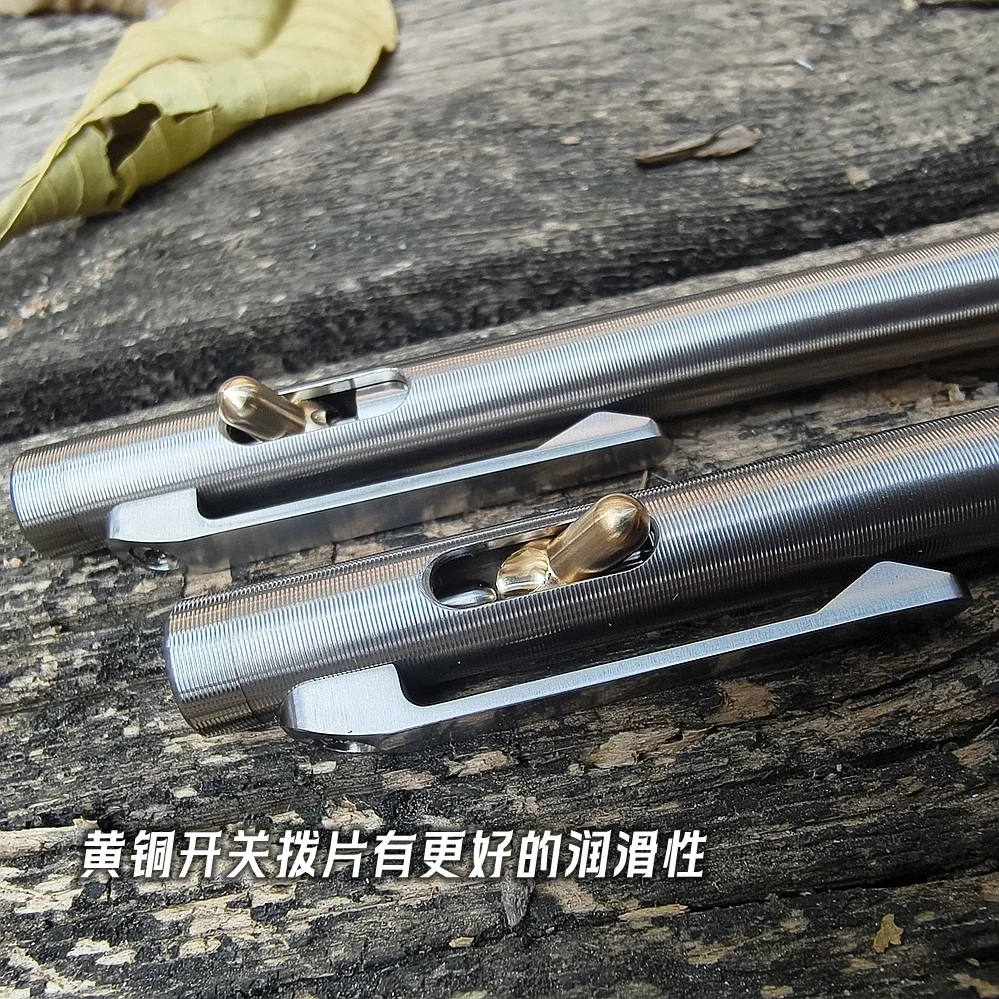 EDC Titanium Alloy Pen With Collection Writing Multi-functional Portable Outdoor EDC Tools photo 3