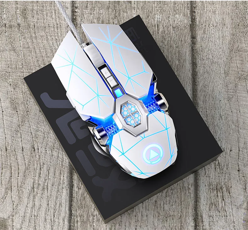GX2 Wired Combination 104 Keys Mechanical Feel Keyboard and Mouse Replaceable Waterproof RGB Backlight Keyboard And Mouse Cover, photo 5