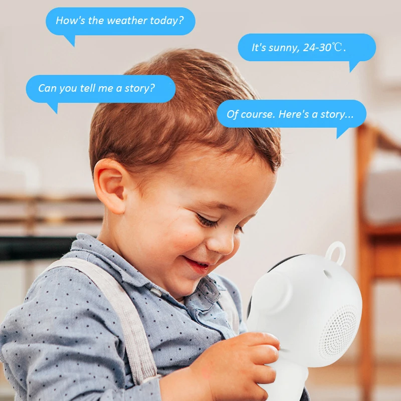 Smart AI Robot WiFi Early Education Toys for Children Speech Recognition & Voice Interactive Educational Learning Machine photo 2