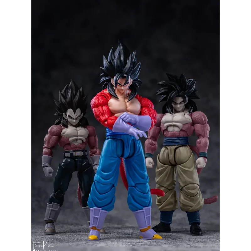 【24-hour Shipping】Beast God Kong Studio Dragon Ball Z SHF Super Saiyan 005 006 007 Goku Vegito Vegito Anime Action Figure photo 2
