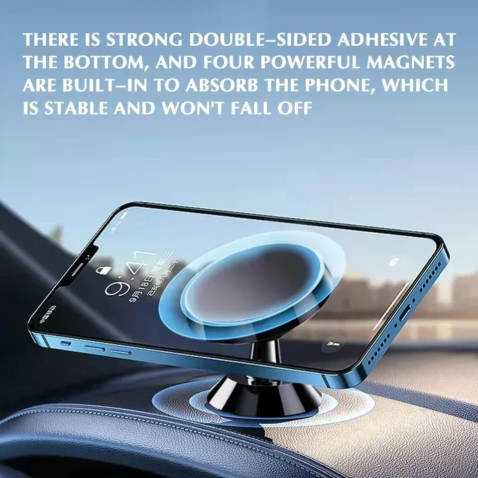 Magnetic Car Phone Holder Magnet Mount Mobile Cell Phone Stand GPS Support For iPhone 14 13 12 Pro Xiaomi Huawei Samsung Oneplus photo 2