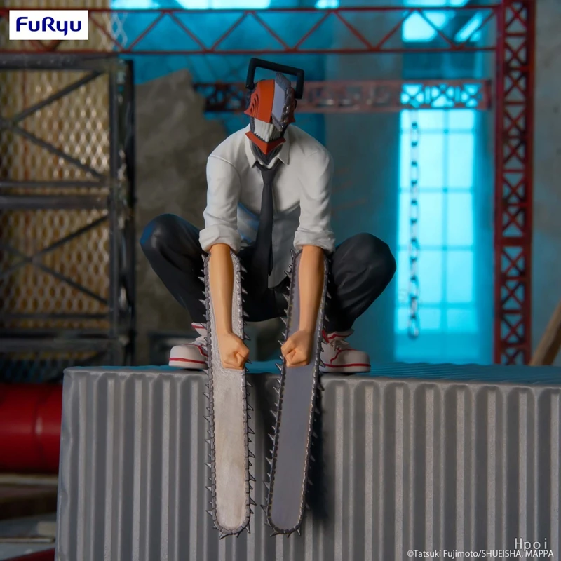 14cm Chainsaw Man Anime Figure Power/Denji Action Figure PVC Chainsaw Man Noodle Stopper Figurine Adult Collection Model Toys photo 4