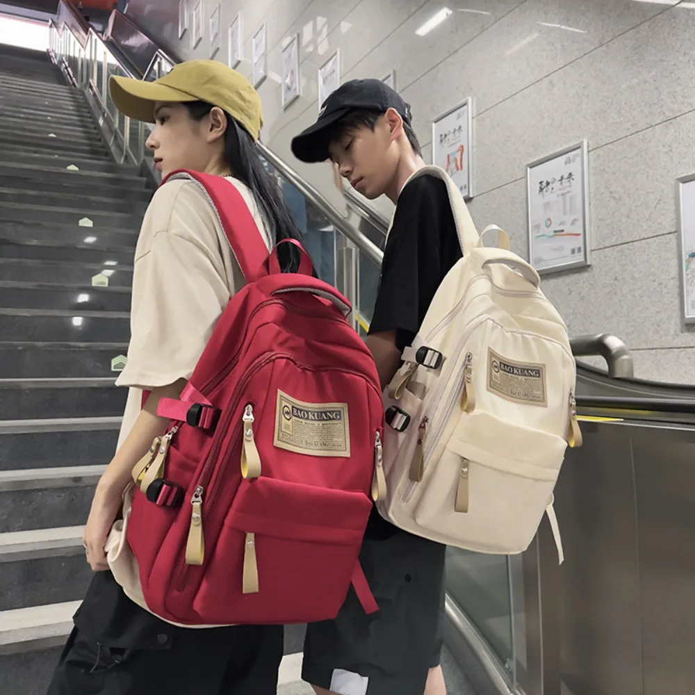 Fashion Large Capacity School Backpack Waterproof Nylon Travel Bag Computer Backpack photo 6