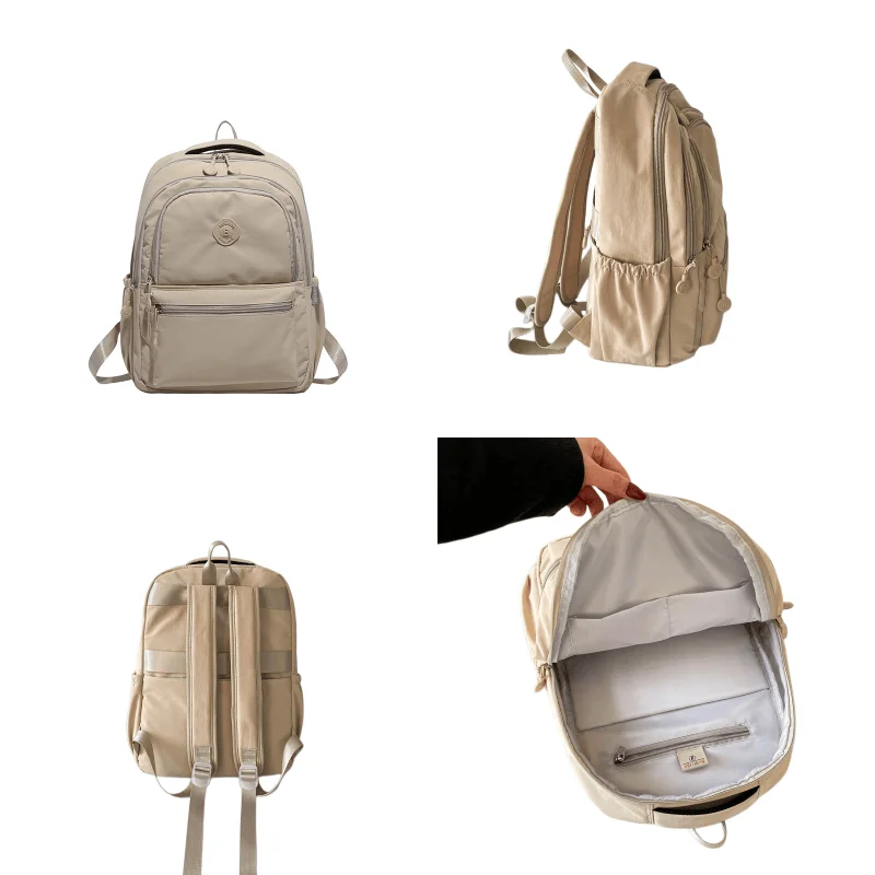 Women's Large Capacity Fashion Backpack  School Bags Lightweight Casual Daypack Travel Laptop Bag for College Work Daily Use photo 3