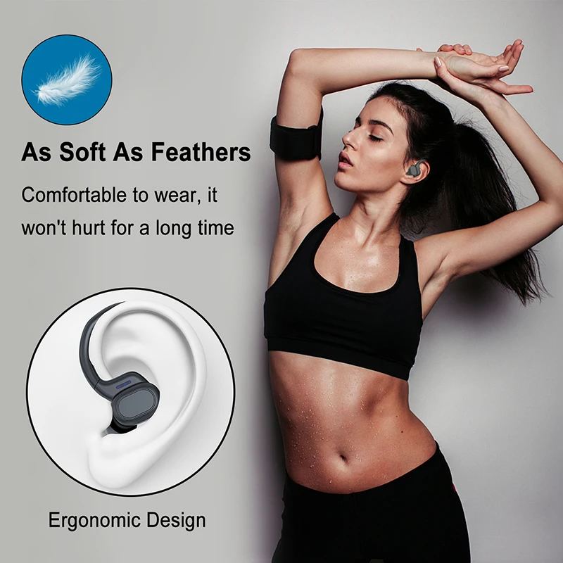 Sports Wireless Earphones BT Over Ear Buds with Earhooks Sports Earphones Running In-Ear Headphones VV2 photo 3