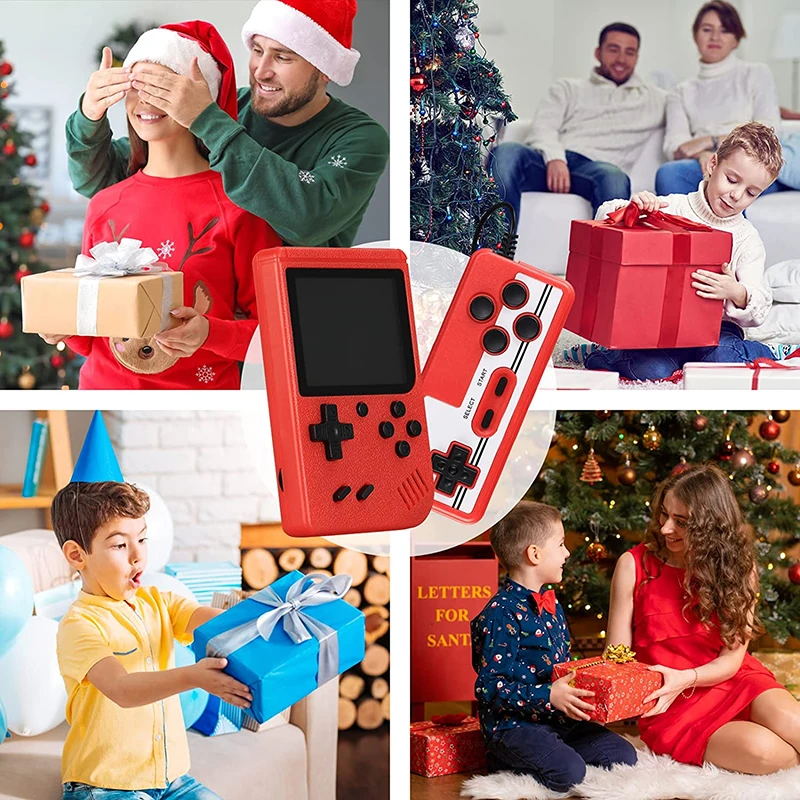 NEW Portable Retro Mini Video Game Console 8-Bit Handheld Game Player Built-in 400 games AV Out Game Console Gameboy videojuego photo 2