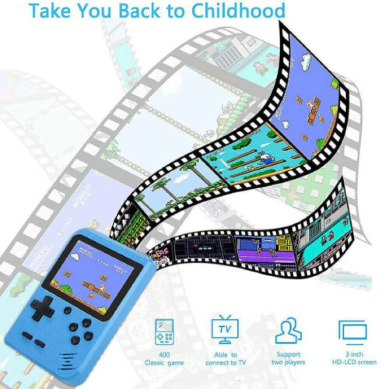 Built-in 500+ Classic Games Children's Handheld Game Players for Gameboy Output Emulator Charging Can Be Connected To The TV photo 5