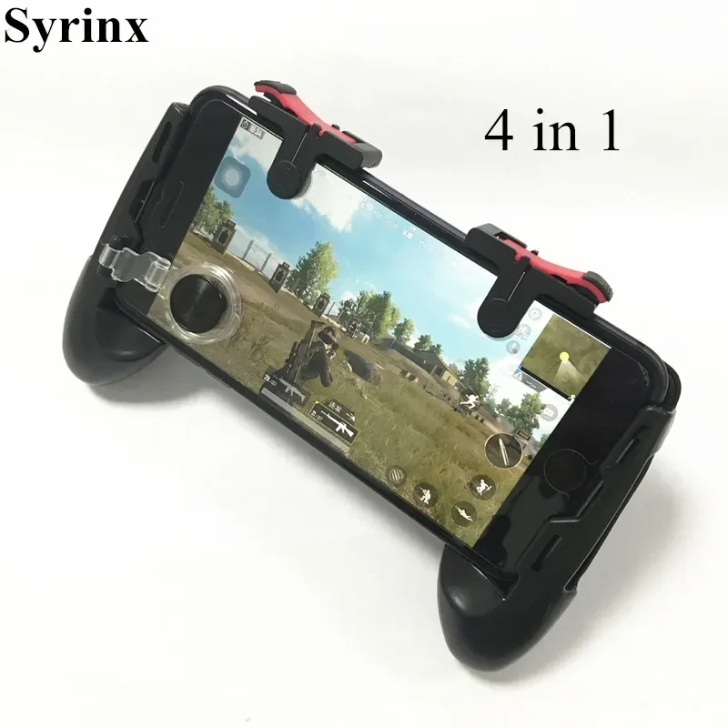 For Phone L1R1 Grip with Joystick / Trigger L1r1 Fire Buttons for IPhone 8 Android IOS Mobile Gamepad for Pubg Controller Holder photo 6