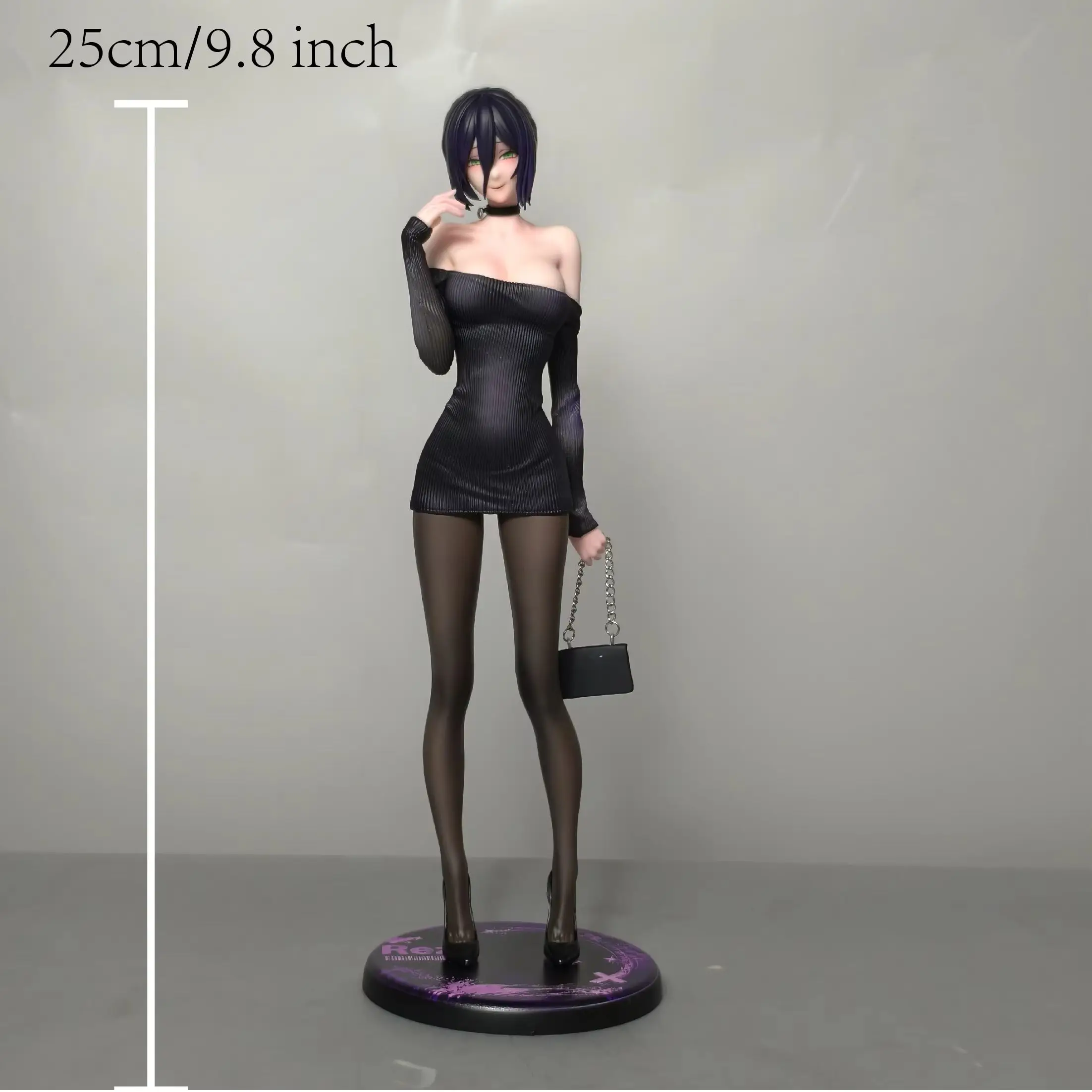 25cm 9.8 inch Anime Chainsaw Man Reze Action Figures Pvc Statue Desktop Ornamen Collection Statue Model Decoration Toys Gifts photo 2