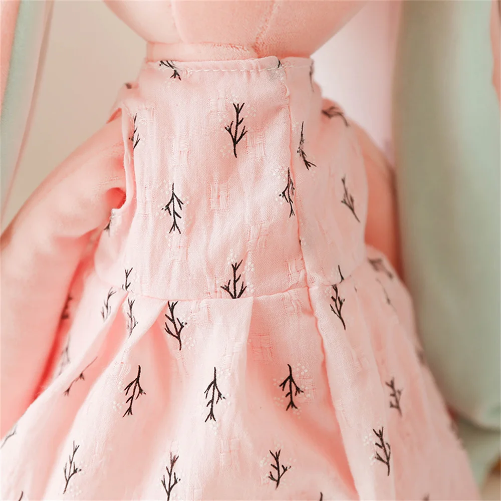 34/45/55cm Plush Rabbit Doll Cute Cartoon Plushies Throw Pillow Bunny Rabbit Stuffed Animal Toy for Baby photo 3