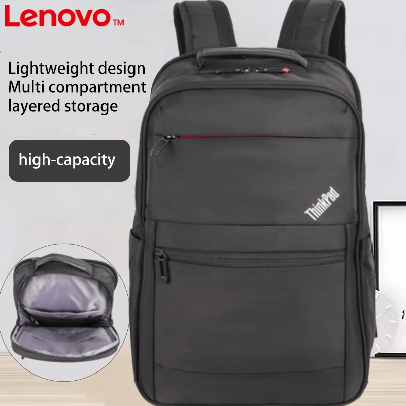 Laptop Bag Lenovo Thinkpadtp600 Backpack Simple Business Style 15.6inch Laptop Backpack Mini Pc 15 Inch Laptop Bag photo 2