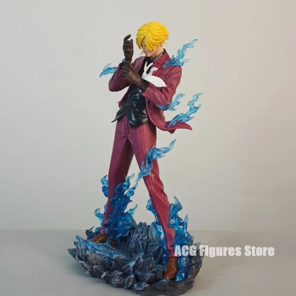 25cm/9.84in Anime ONE PIECE Figure Sanji Action Figures Pvc Statue Desktop Ornamen Collection Model Toys Gifts photo 3