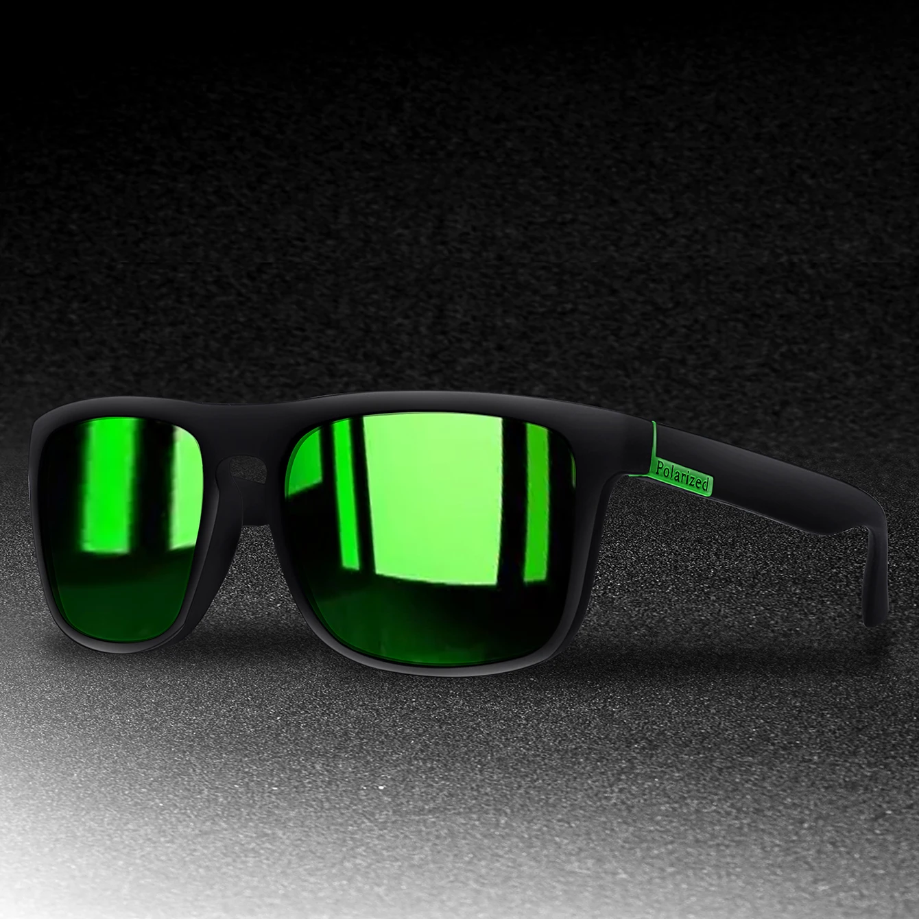 Retro Style Square Frame Polarized Cycling Sunglasses Men Night Vision Car Driving Sunglass Dirt Bike Motorcycle Glasses UV400 photo 6