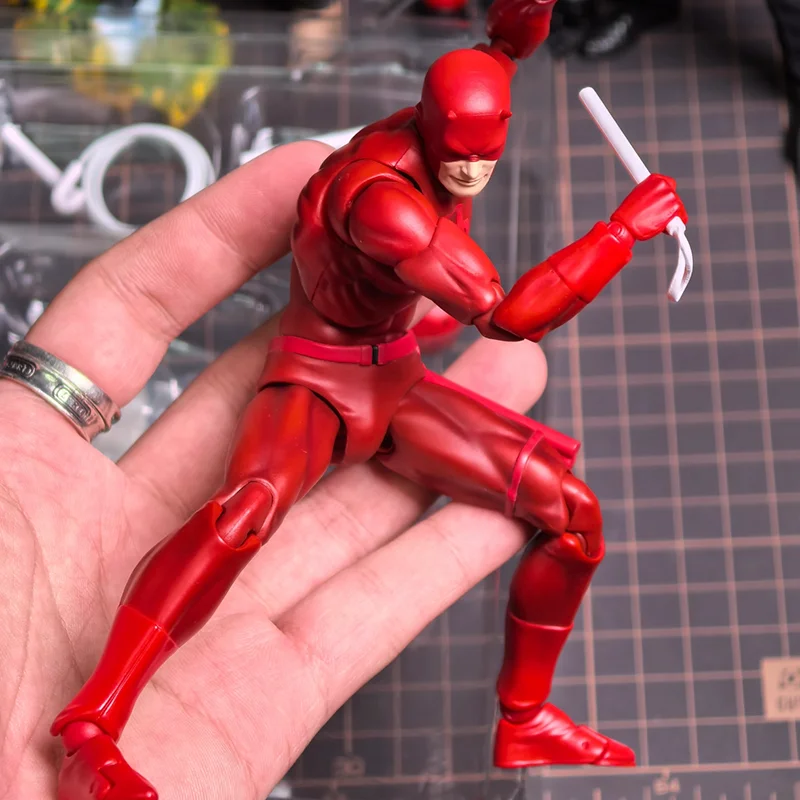 Ct Toys Mafex 223 Daredevil Black Action Figure Shf Comic Version Anime Figurine Statue Model Toys Gifts In Stock photo 4