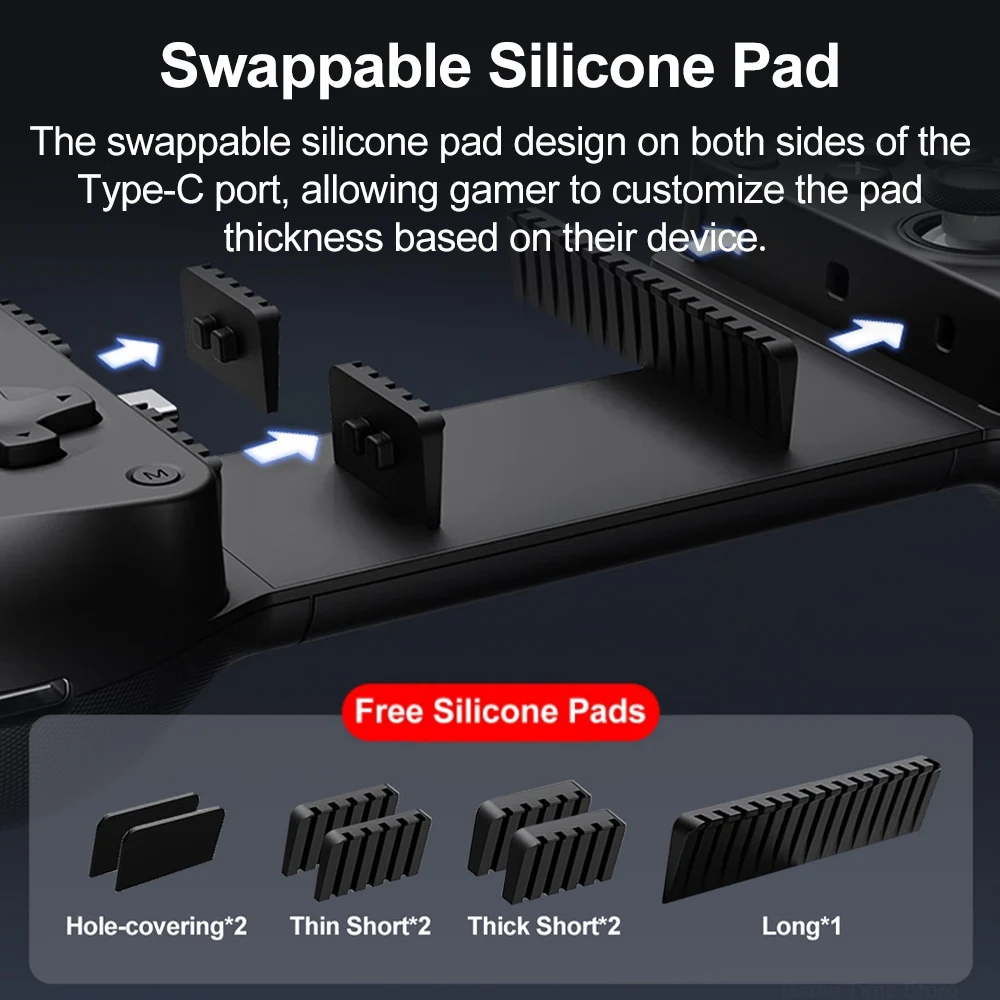 GameSir X5 Lite Mobile Phone Gamepads for iPhone 16 15 Series iPad Mini Android Tablet Controller Hall Effect Joysticks Design photo 5