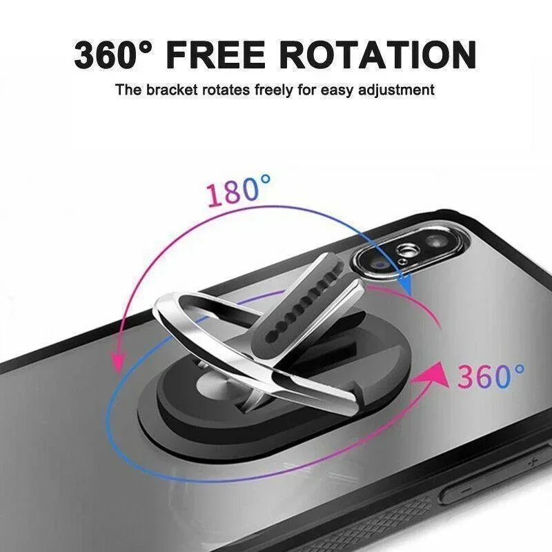 360 Degree Ring Holder Phone Stand Universal Multipurpose Mount Car Air Vent Stand Ring Phone Holder photo 3