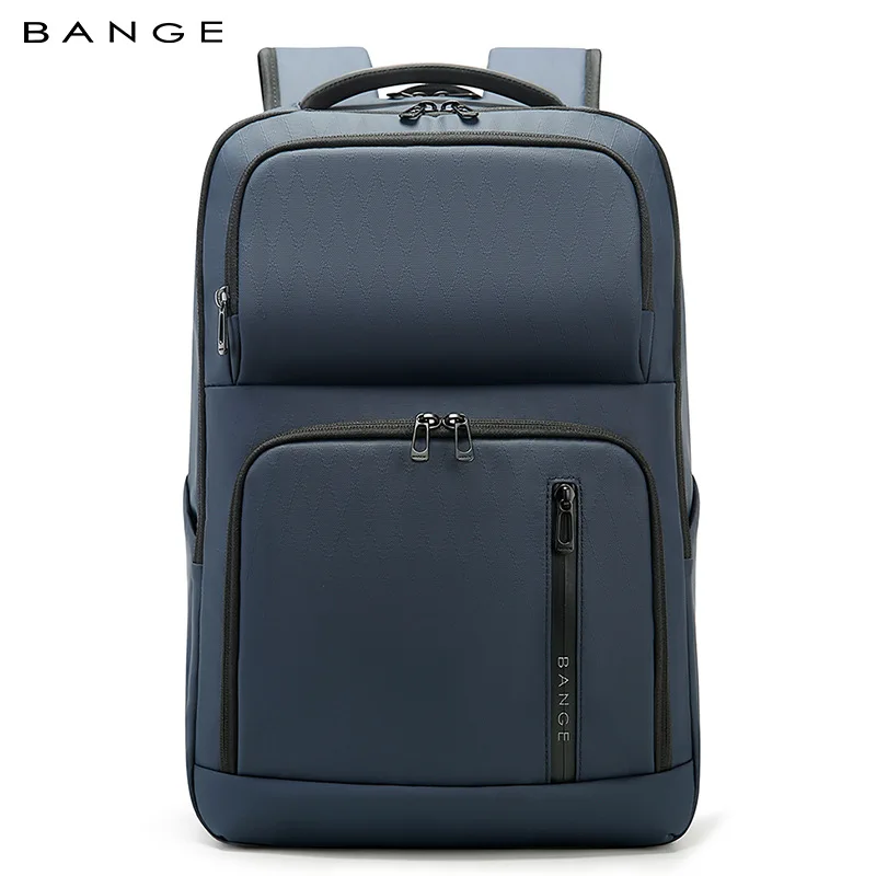 BANGE New Large Capacity Daily 15.6inch Light Waterproof Business Laptop Men Backpack photo 3