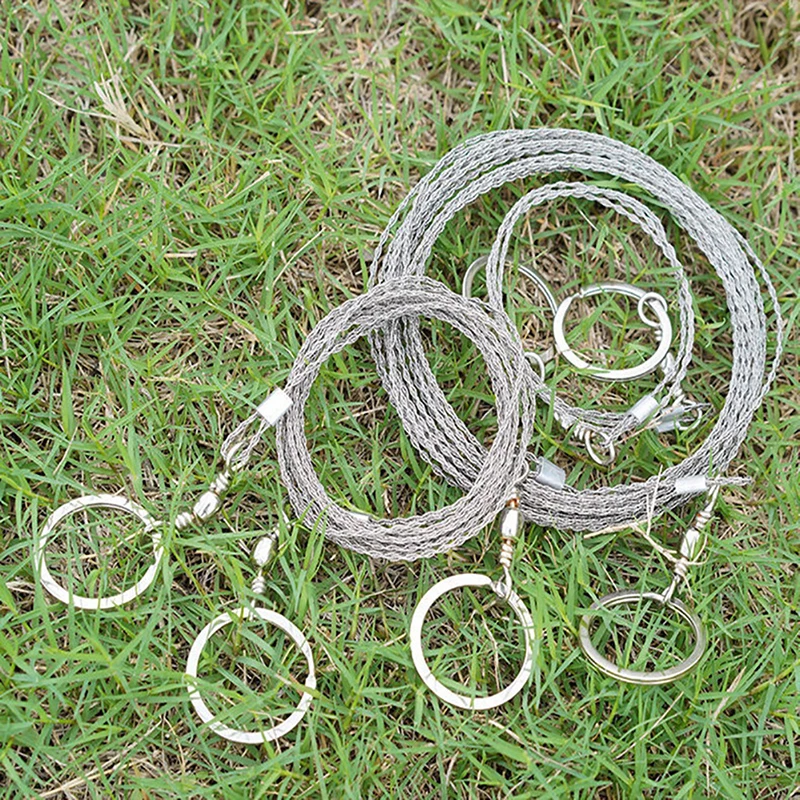 Sturdy Manual Hand Steel Wire Saw, Multi-size Hand Chain Saw Cutter Pocket Rope Portable Travel Camping Outdoor Emergency Tools photo 4