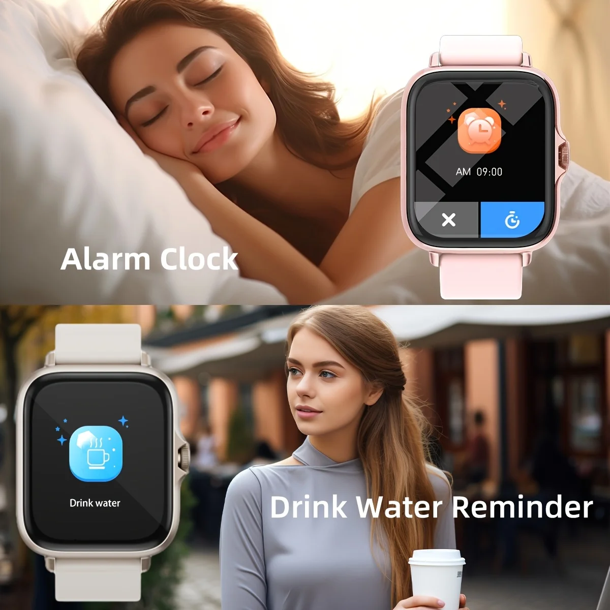 Make/Answer Call Smartwatch, with Multi-Sport Modes, Wireless Call and Answer, Pedometer, Information Alerts, SportSmart Fitness photo 5
