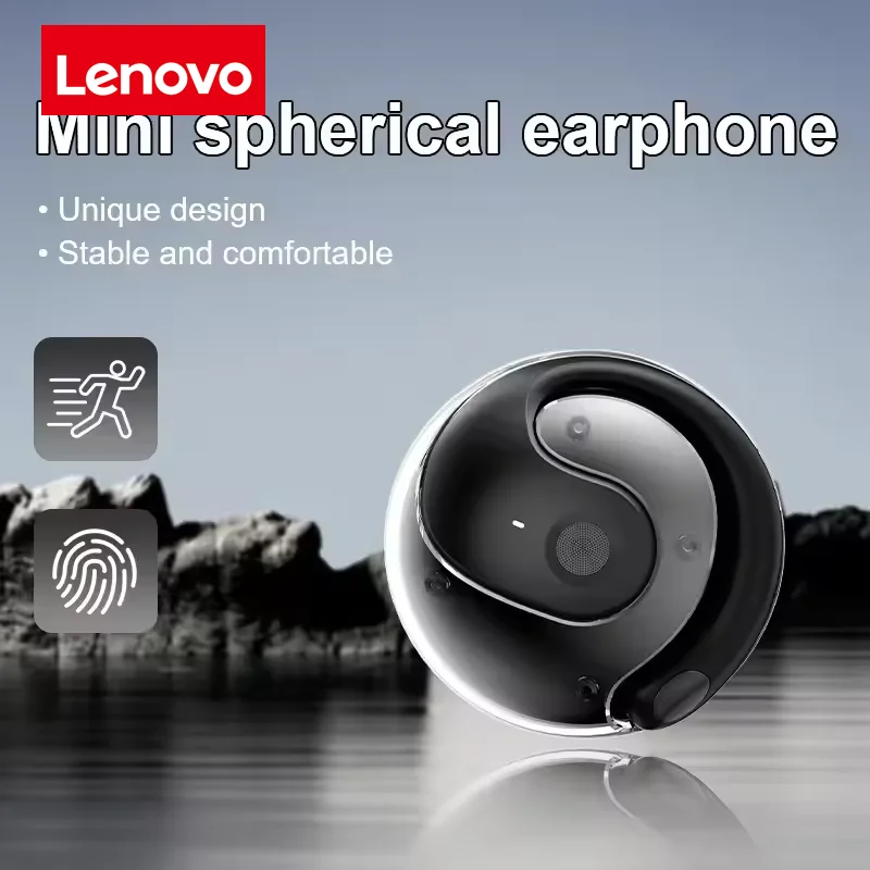 Lenovo OWS Wireless Headphones Bluetooth Headset with Mics HiFi Stereo Sound Earphones Smart Touch Sports Waterproof Earbuds photo 5