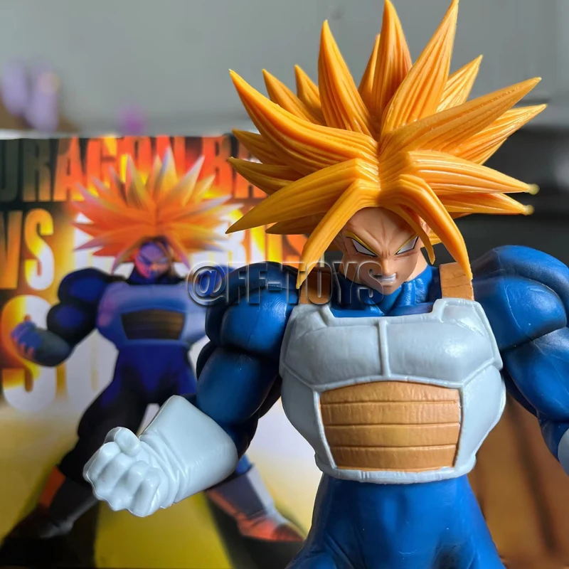 In Stock 25cm Anime Dragon Ball Z Super Trunks Action Figure PVC Super Saiyan Gotenk Figures Collection Model Toy Gifts photo 4