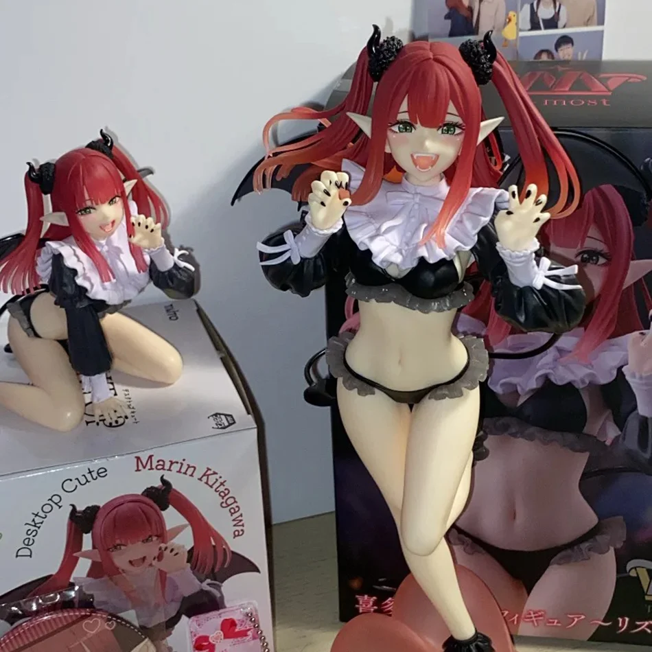 New My Dress-Up Darling Kitagawa Marin Liz Figure Anime Action Figure Collectible PVC Model Doll Desktop Ornament Gift photo 6