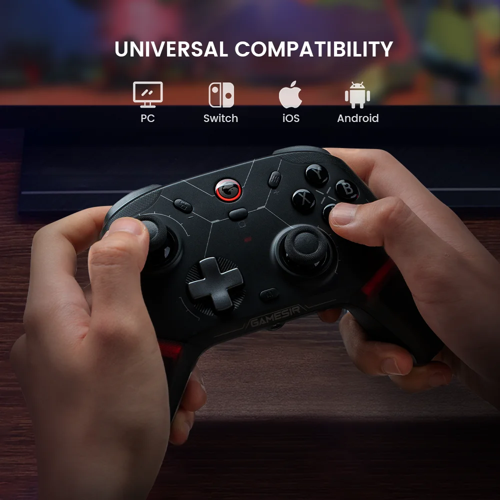 GameSir Cyclone 2 Wireless Pro Controller for Nintendo Switch 2 / PC / iPhone / Android - Hall Effect, Tri-Mode (BT/2.4G/USB) photo 2